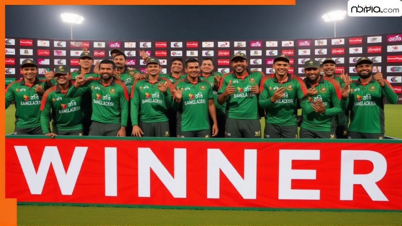 Bangladesh crush West Indies by 179 runs to seal 2-1 ODI series win in Dhaka